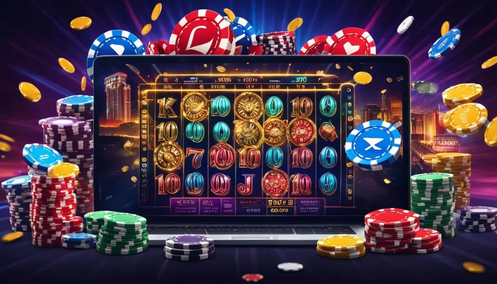 Trò chơi Nổ hũ (Slots) với jackpot lớn